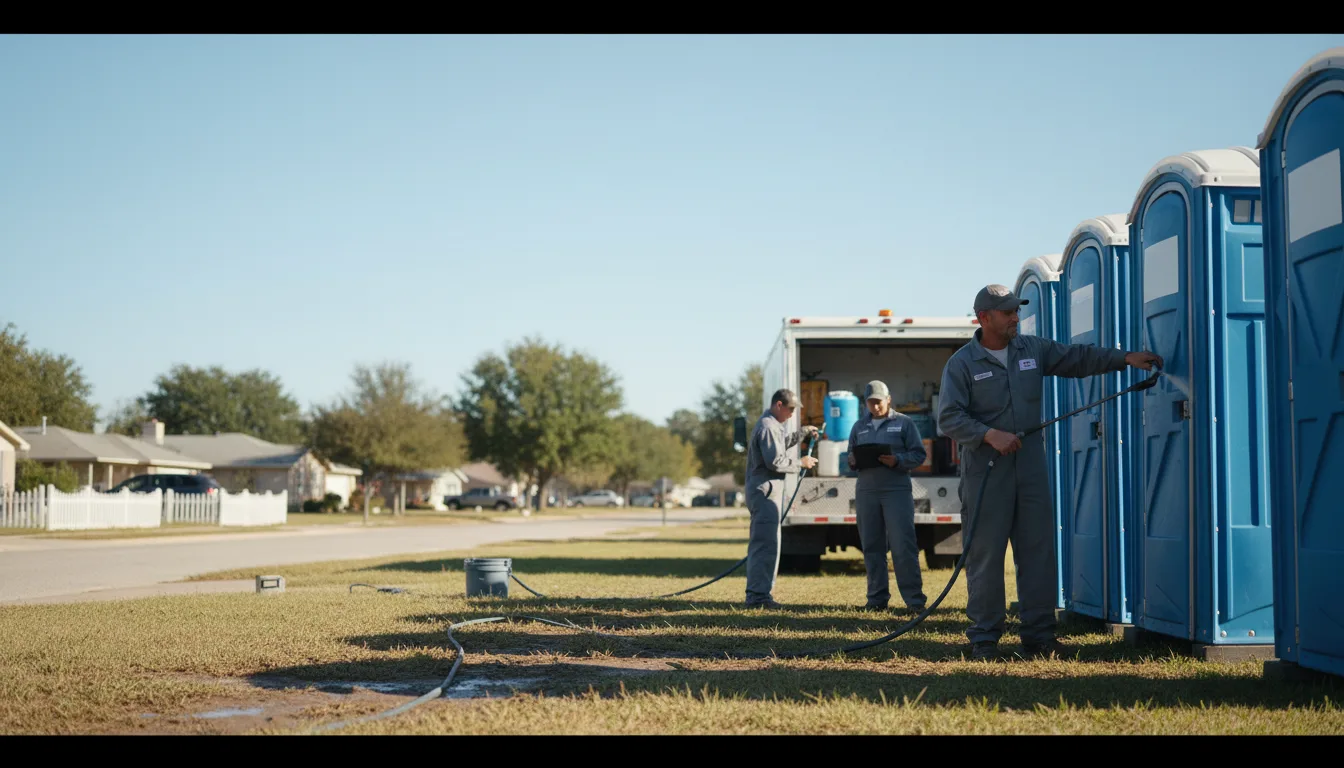 Long-Term Portable Toilet Rental in Mccaskill, AR near me